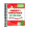 Christmas Gift Card Book Colorful Spiral Bound Merry Christmas Card Book 30 Pages Hardcover Keepsake Gift Card Holder Xmas Gifts