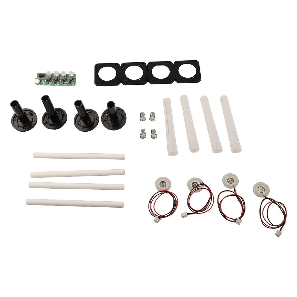 4 Head Atomizer DIY Humidifier Kit Easy To Apply Easy To Assemble Long Working Life Power On The Spray For Home Use