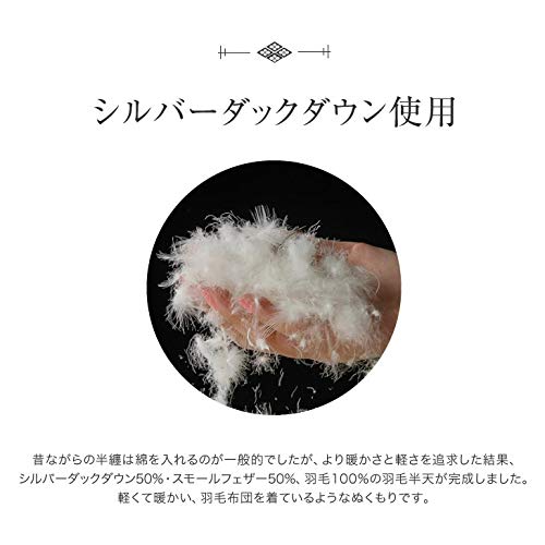 Теплый пуховый халат-хантянь для мужчин, темно-синий, один размер подходит всем, стирающийся (0390410)