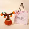 Bamboo Realistic Sunflower Plant Ornament Plush Doll For Collectors Decor And