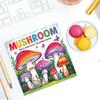 Big Coloring Book for Children Toddler Cartoon Mushroom Coloring Book Animal Dinosaur Coloring Book for Kids 21X21cm