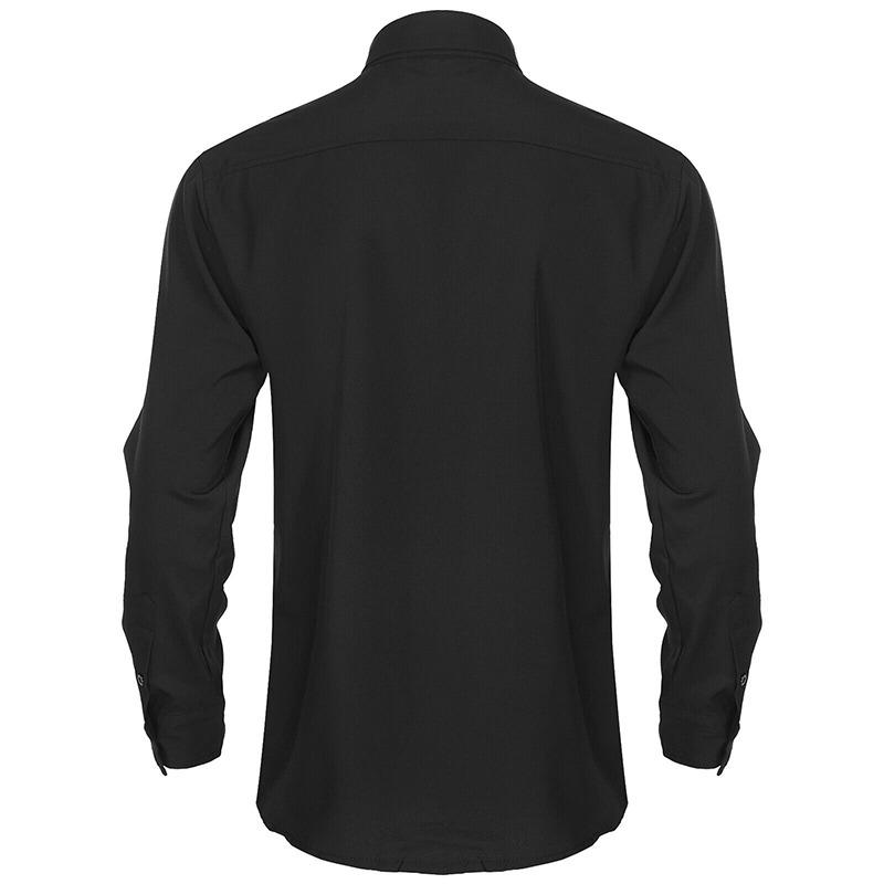 Mens Western Cowboy Shirt Long Sleeve Retro Embroidery Casual Buttons Down Shirt