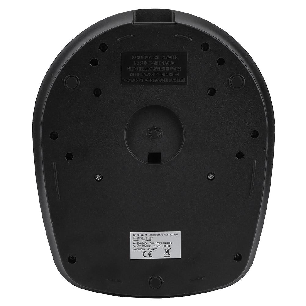 Электрический чайник на гибкой шее, 1200 Вт, кофейник, горячая вода, быстрое кипячение, нержавеющая сталь