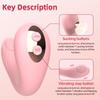 Adult Supplies Wearable Tapping Vibrator Nipple Stimulator Clitoris Sucker Vaginal Penetration Masturbator Sex Toys for Women
