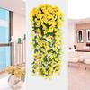 Искусственные поддельные висячие цветы Vine Plant Garland Home Garden Decor Outdoor