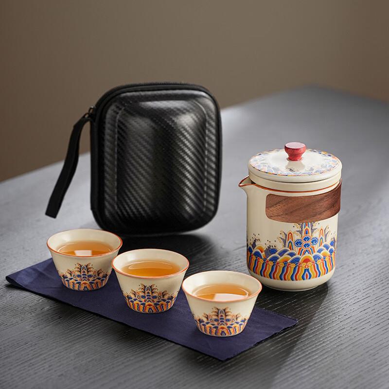 Ru Ware Wave Tea Set