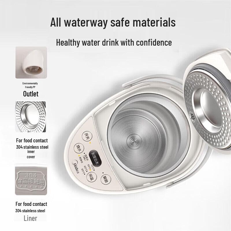 Midea 5L Smart Electric Kettle with Multi-Temp Control CN plug (adapter included)