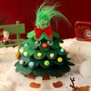 Handmade DIY Christmas Tree Material Christmas Tree Ornament Desktop Decor Ornament Christmas Toys for Kids Gift Navidad Home