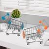 Mini Metal Shopping Cart Toy For Kids Creative Pretend Trolley & Stroller For Boys Play Superma Z8Q7