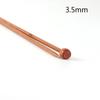 2 Pcs/Lot Wool Weaving Crochet Hook Bamboo Knitting Needle Single-end For Sweater