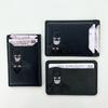 Superhero Face ID Wallet Card Wallet with Bat Superhero Face Eyes Cutout 3-Slot ID Card Holder Birthday Gift for Superhero Fans