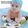 Подушка для малышей Сенсорное развитие Удобная визуальная стимуляция Мелкие спортивные навыки Снятие дискомфорта десен Зеркало для обучения на голове Игрушка