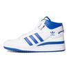 adidas Женские кроссовки Forum Mid Белые Королевский синий G57985