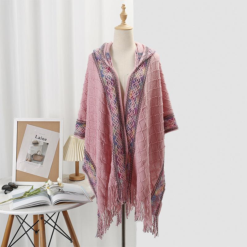 Дышащая, теплая и универсальная домашняя, осенне-зимняя женская шаль для путешествий, толстый плащ, одеяло с кондиционером