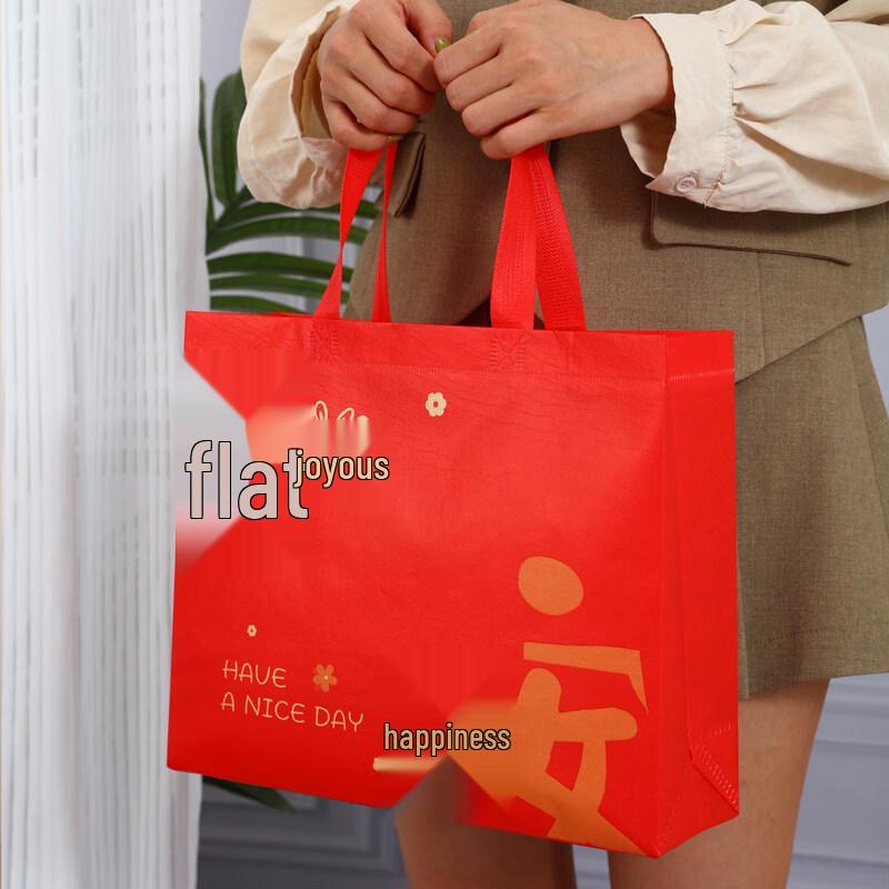 ZISIZ Festive Red Gift Bag
