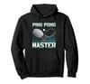 Table Tennis Master Paddle Racket Sports Table Tennis Hoodie