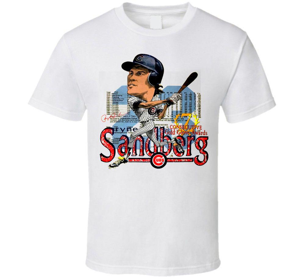 RYNE SANDBERG T-shirt Cotton Unisex Tee All Size S-4Xl VN2347 Unisex T-Shirt