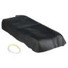 Micro Fiber Leather Center Console Lid Armrest Cover Black Fits For 07 08 09 10 11 12 Acura RDX