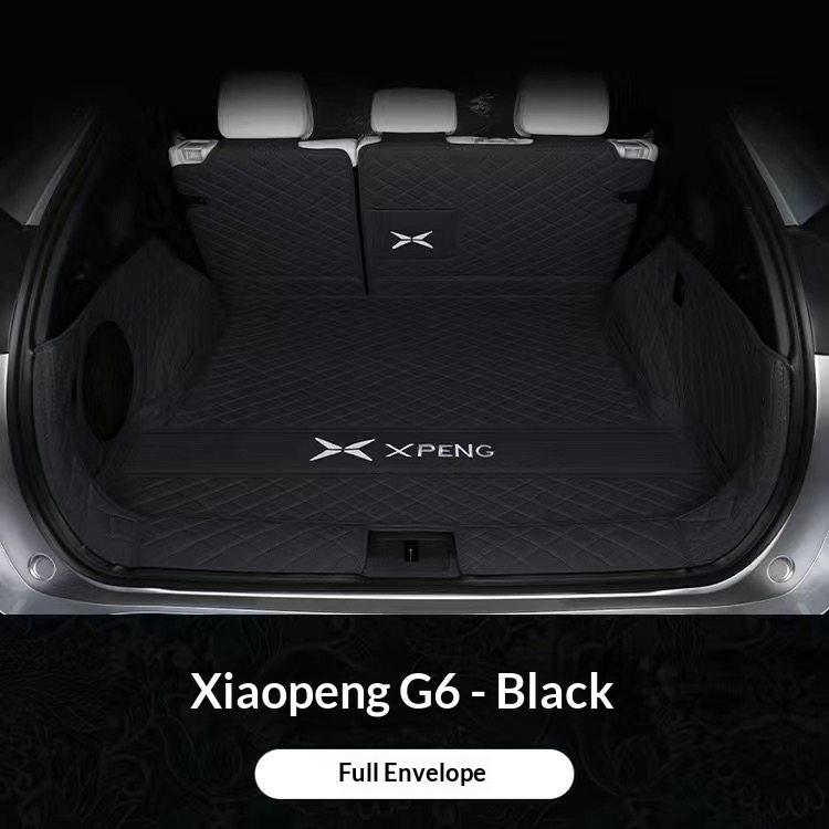 Подходит для XPeng G6 2023 Автомобильный коврик в багажник с полным покрытием Версии Max и Pro Модификация интерьера