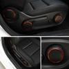 Decorative Circle Easy to Install Exhaust port AC Ring Fittings Car Decoration Sticker Outlet 3pcs