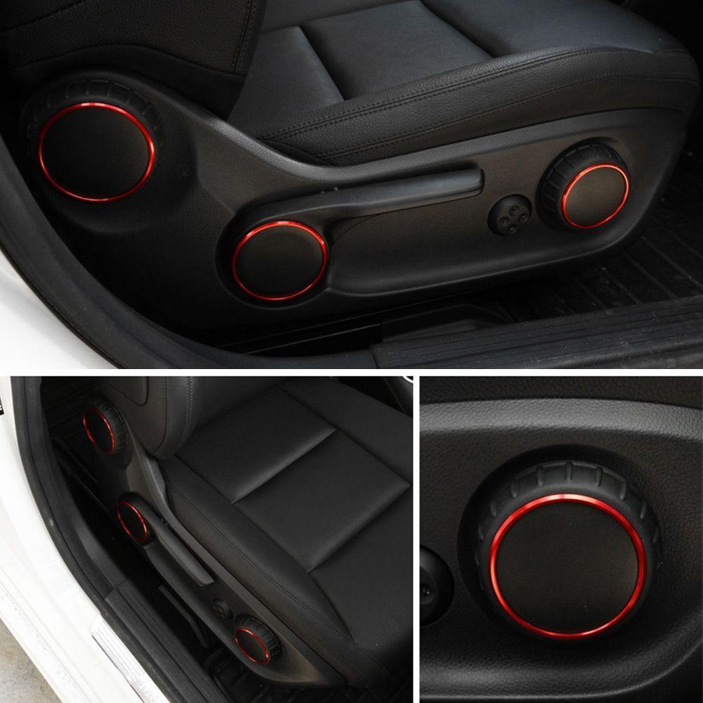 Decorative Circle Easy to Install Exhaust port AC Ring Fittings Car Decoration Sticker Outlet 3pcs