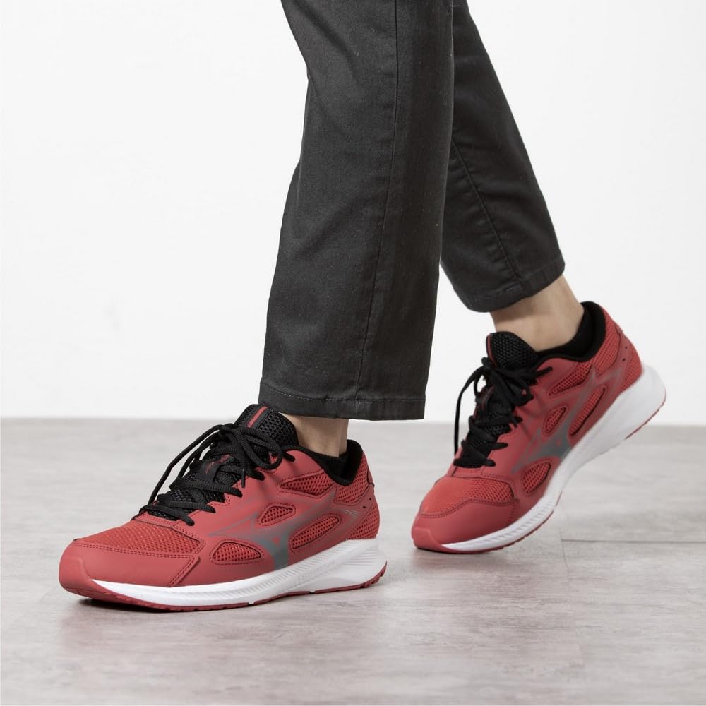 Running Shoes Maximizer 26 Commuting to School Jogging Sneakers Sports Exercise cm 3E [Mizuno] Red/Gray 27.5