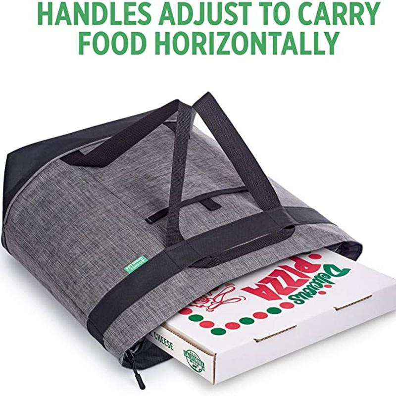 Large Capacity Waterproof Oxford Cloth Ice Pack Picnic Tote - Foldable, Stain Resistant, Insulated Lunch Bag