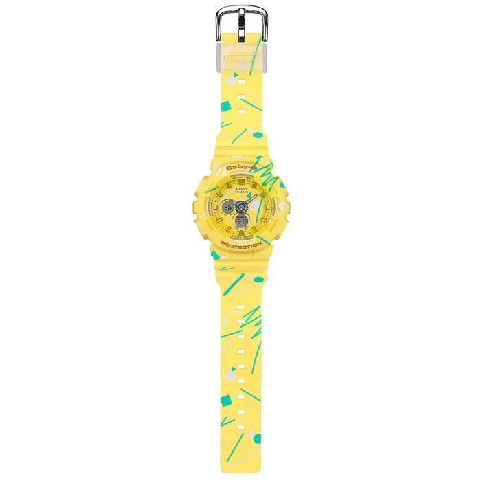 [Casio] Женские часы BABY-G BA-120SC-9AJF - Желтый циферблат
