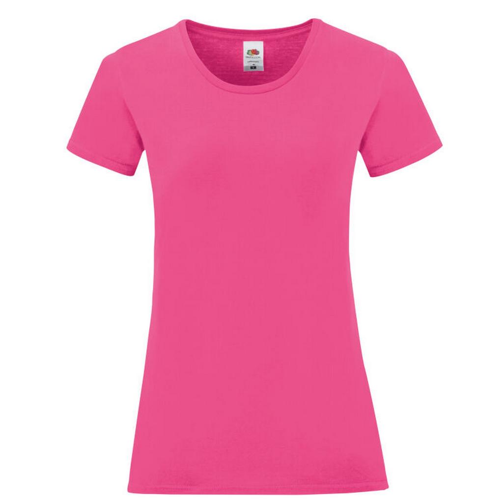 FRUIT OF THE LOOM Женская/женская футболка Iconic 150