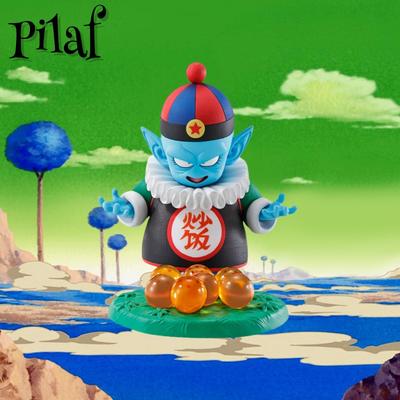10 см Аниме Фигурка Dragon Ball Великий Пилафф Всемогущий Фигурки Действия Настольное Украшение Коллекционная Модель Игрушки Для Детей Подарки ПВХ Круглая Сенсорная