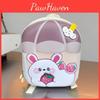 Childrens Backpack Rabbit Cartoon Bag Zipper Style Adjustable Shoulder Strap