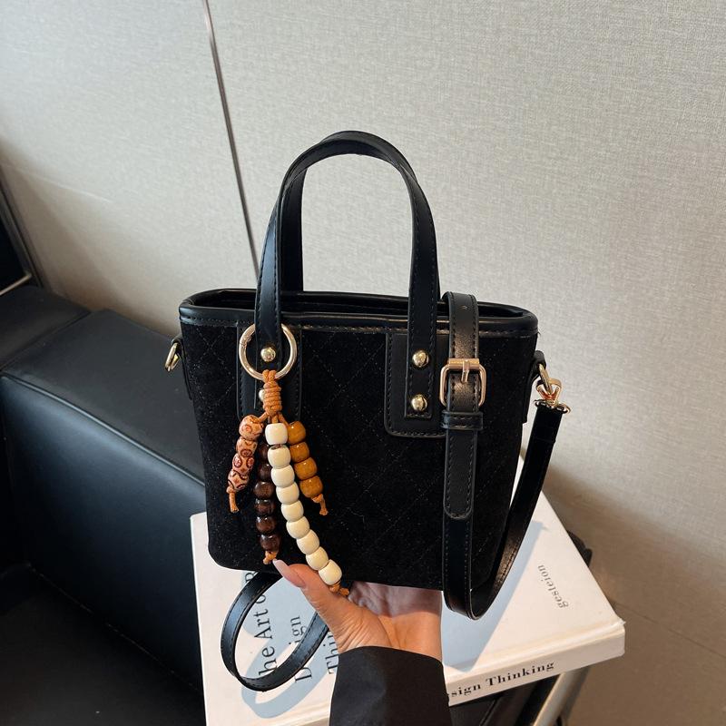 Ретро сумочка женская новая высококлассная с бриллиантами модная на плечо сумка-мессенджер для поездок на работу сумка-ведро