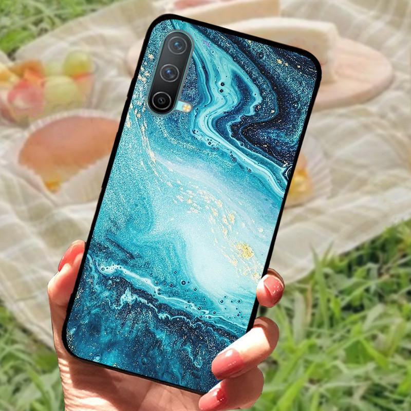 For Oneplus Nord CE 5G Case Cover Nord CE5G Silicone Soft Marble Black Bumper Funda Coque for OnePlus Nord CE 5G Protective Bag