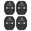 SFL1  Car Silicone Door Lock Cover Protective Cap Stickers Accessories For Mercedes Benz AMG W126 W140 W190 W222 4MATIC W204 W212 W203
