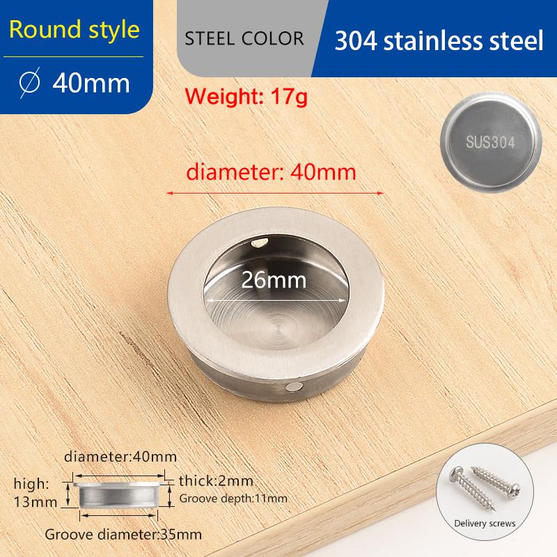 Невидимые Врезные Мебельные Ручки скрытые ручки для шкафа с раздвижными дверями ручки для ящиков скрытая ручка нержавеющая сталь