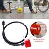 Bike Tyre Hand Air Pump Inflator Replacement Hose Tube Rubber Bicycle Accessory
