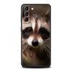 Cute Animal Raccoon Phone Case For Samsung Galaxy S24 S23 S22 S20 S21 FE Ultra S24 S23 S10 S10E S9 S8 Plus 5G Phone Cover Bags