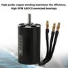 For SURPASS HOBBY 4pole Brushless Motor Black for 5.0mm 3660 3500 KV RC Boat Part