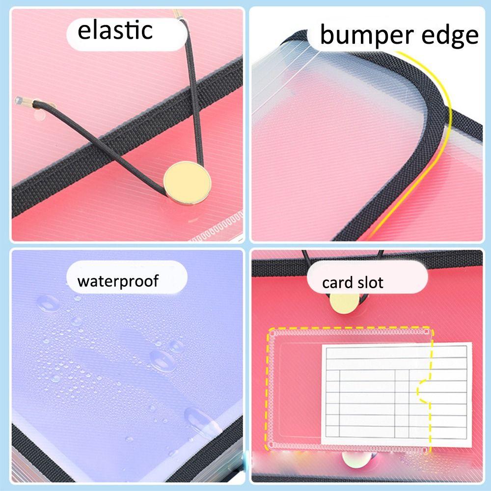 Portable File Organizer Monthly Bill Receipt Organizer for School Home and Office Classroom