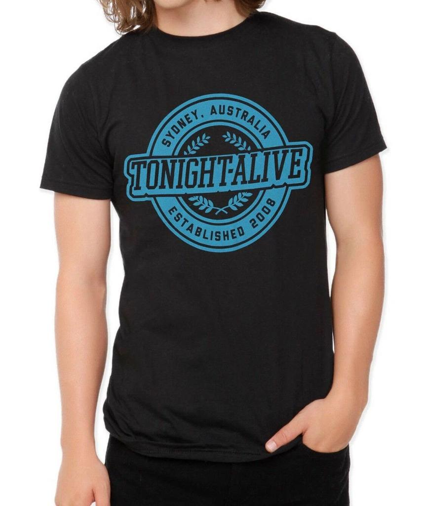 Tonight Alive Mens Tonight Alive Sydney, Australia est 2008 Black Shirt New XS-M