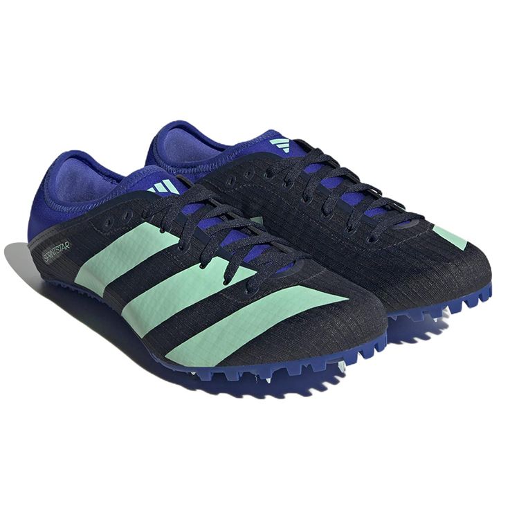 adidas Sprintstar Удобные Легкие Низкие Кроссовки для Бега Мужские Кроссовки Синий Черный Зеленый HQ3775