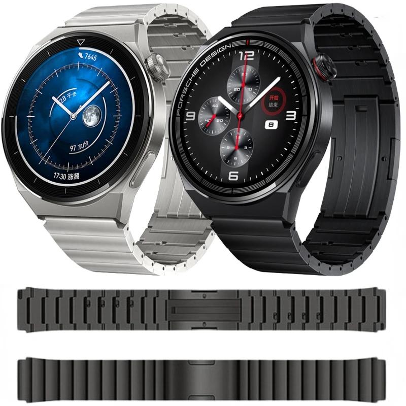 22мм Титановый ремешок для Huawei Watch 6 GT4-5-6 Pro 46мм Модный легкий металлический браслет для Amazfit GTR 4 3/Balance 2/Bip 6 5