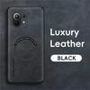 Magnetic Retro Leather Case For Xiaomi Mi 11 Pro Mi11 Pro 5G Wireless Charging Phone Case Cover