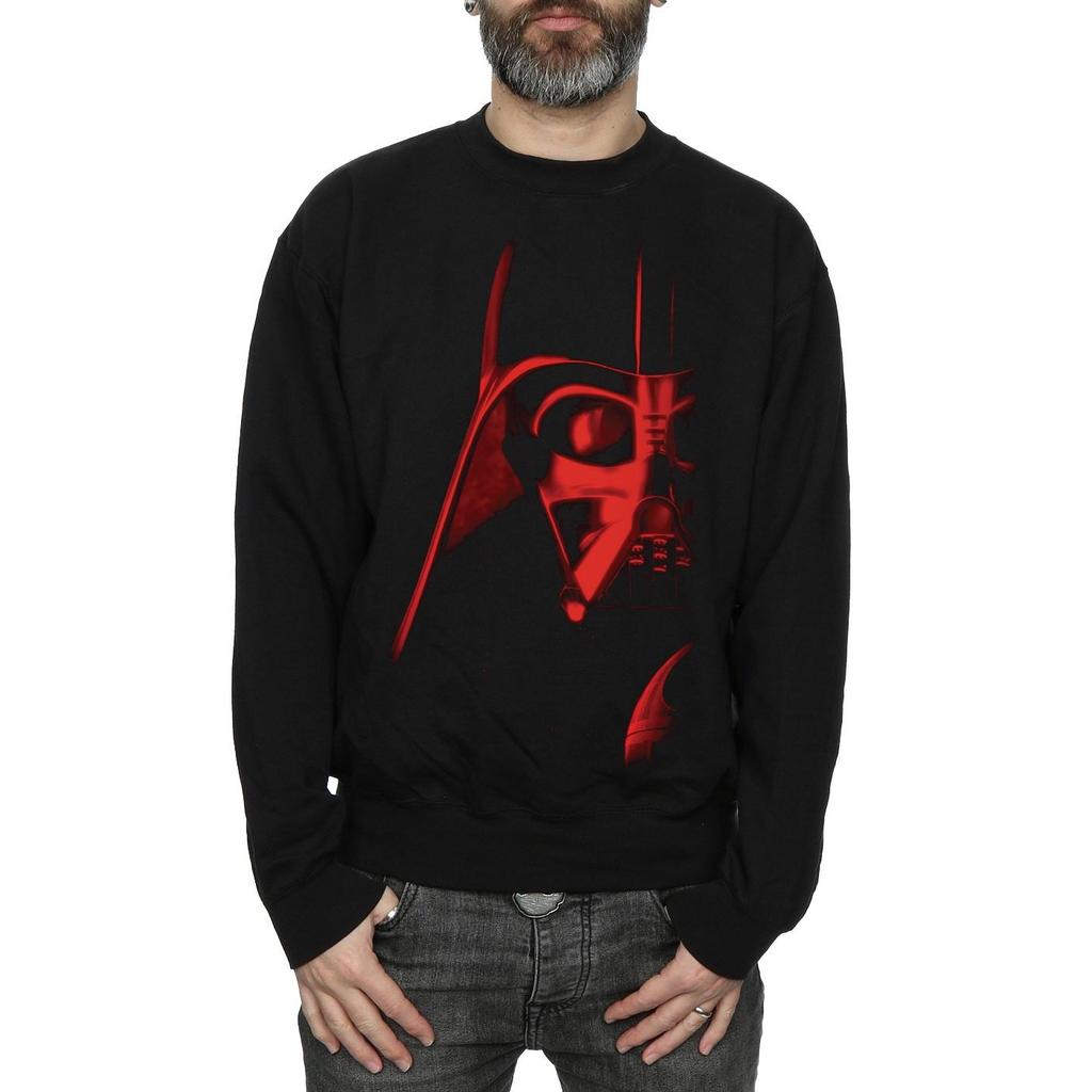 Star Wars Mens Vader Red Face Sweatshirt