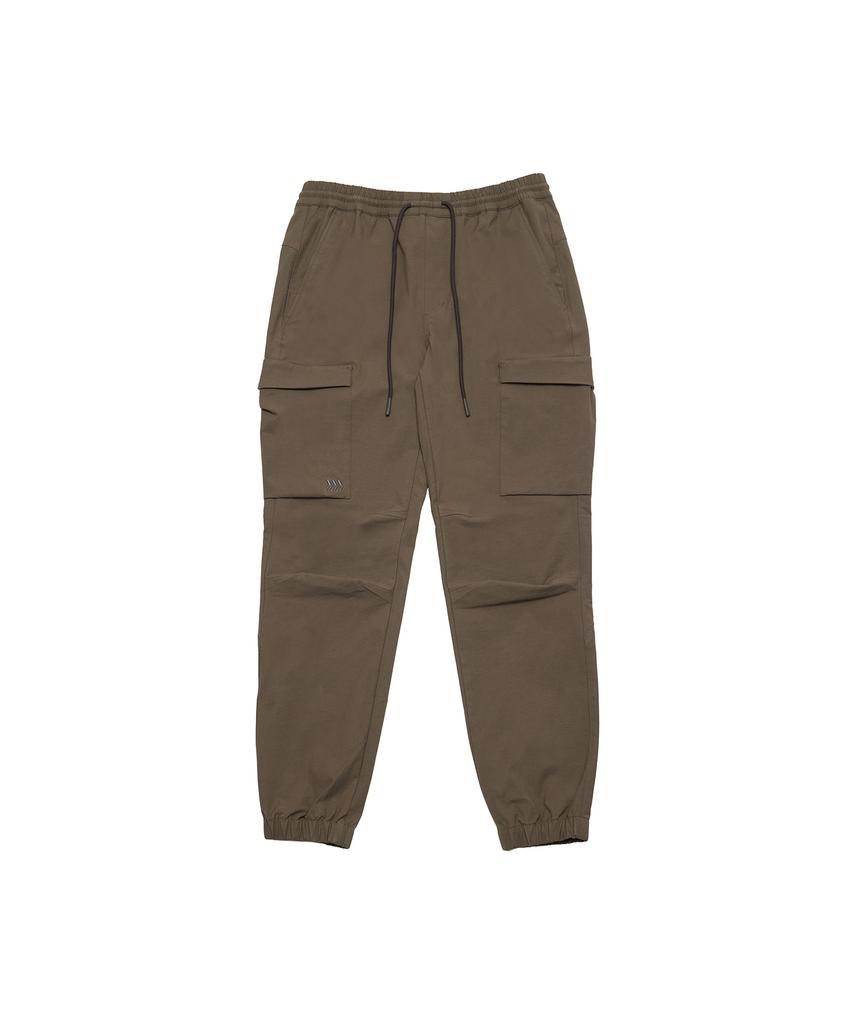 WILLBE LAB Cargo Drawstring Banding Jogger Pants (Br)