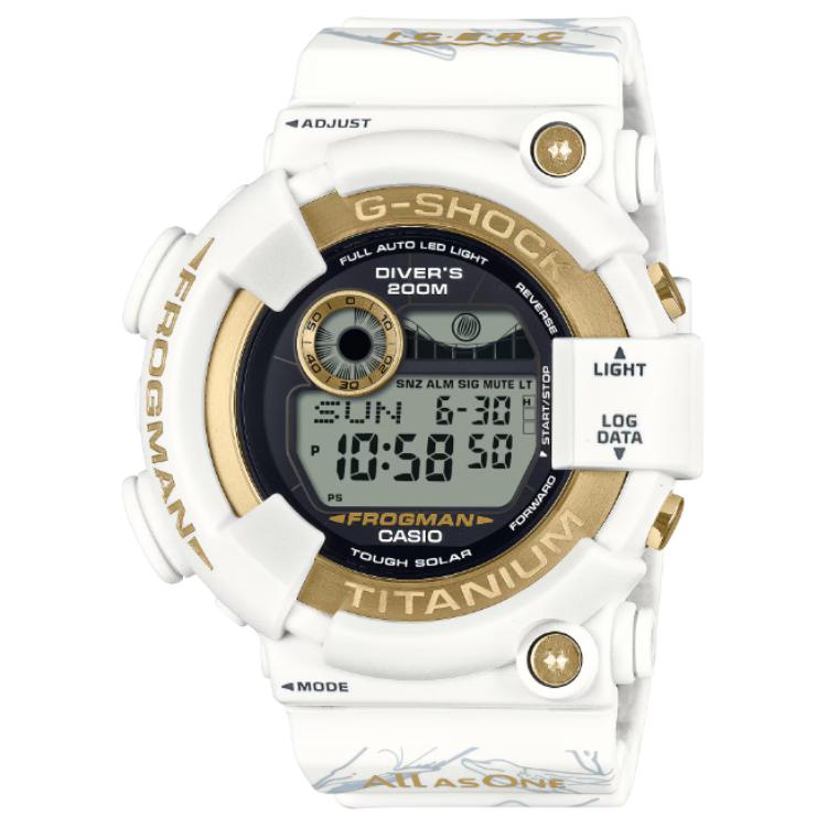 Casio 200 Meter Water Resistant Solar Quartz Movement Resin Strap Watch Men Watches Gray GW-8201K-7JR
