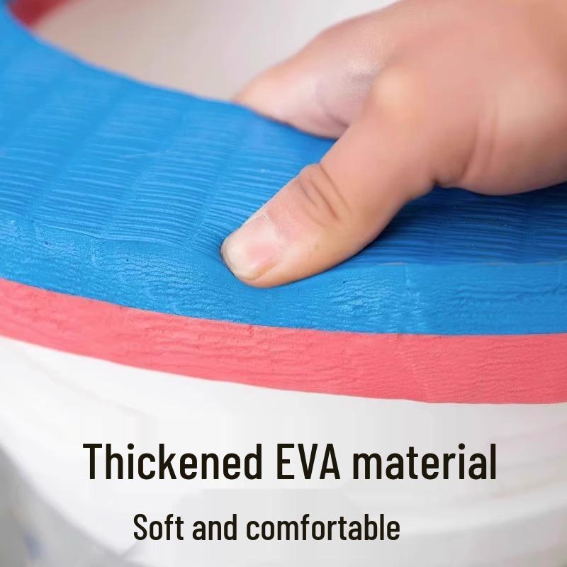 Универсальная мягкая водонепроницаемая подушка для сиденья унитаза для пожилых - Простой пенопластовый чехол для ведерных и сухих туалетов.