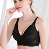 Беспроводной бюстгальтер, который делает большую грудь визуально меньше Тонкий чашечка Бюстгальтер полной посадки для девушек размера плюс Утягивающее и противоударное нижнее белье