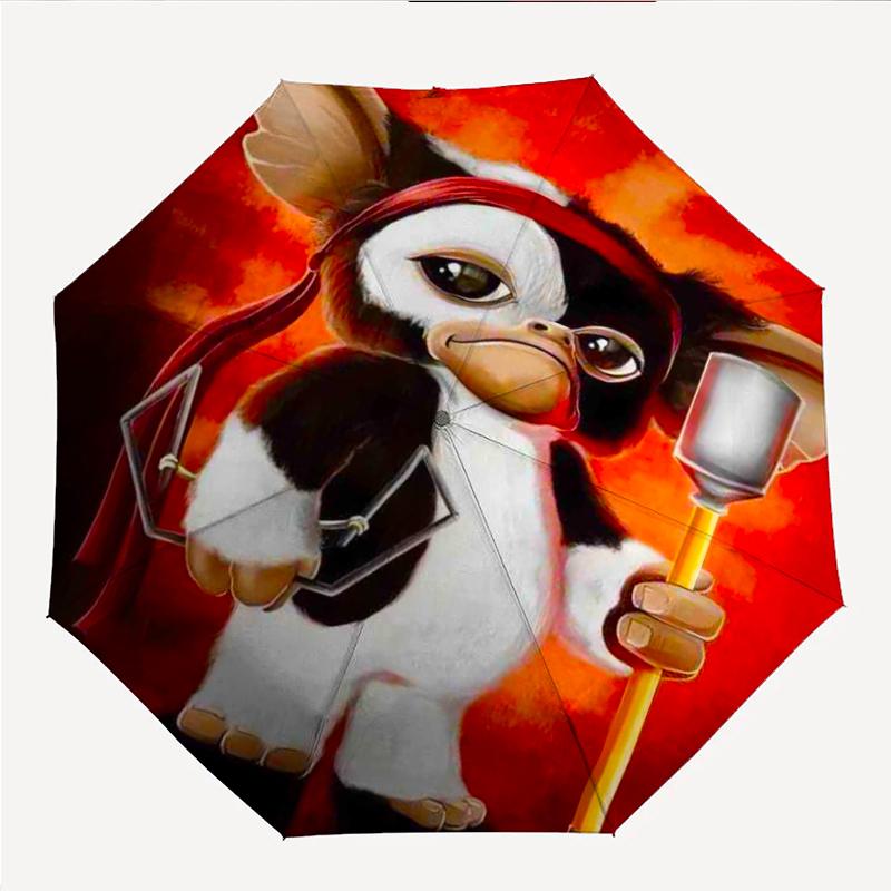 Gremlins Fashionable Automatic Opening/Closing Folding Umbrella. Portable and Foldable, Ideal for Gift, Travel, and Daily Use.