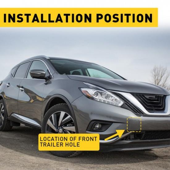 1 Front Tow Bumper Hook Eye Fit Cover Cap 2015 2016 2017 2018  Nissan Murano